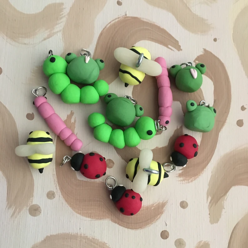 Clay insects